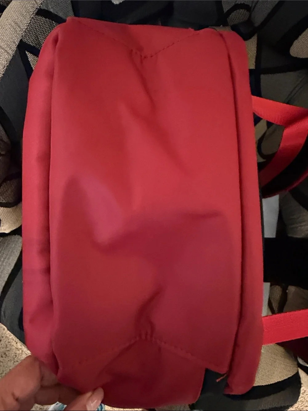 LOULU-Burgundy Red-Large Laptop Backpack